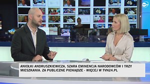 Jak działa obieg zamknięty wokół "aniołków Andruszkiewicza" i organizacji Krzysztofa Tenerowicza? Kto dostaje posady w spółkach Skarbu Państwa, a na swoje fundacje - milionowe dotacje i mieszkania? ▶ Aniołki Andruszkiewicza, szara eminencja narodowców i trzy mieszkania. Za publiczne pieniądze ▶ https://tvn24.pl/premium/aniolki-andruszkiewicza-szara-eminencja-narodowcow-i-trzy-mieszkania-za-publiczne-pieniadze-7246572 | TVN24