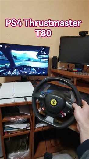 PS4 Thrustmaster T80 Ferrary Test #music #ps4 #thrustmaster #ferrari #granturismo