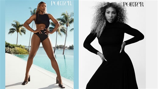 Serena Williams shows off incredible figure in cut-out swimsuit after fat jabs
