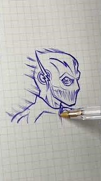 How to Draw Zoom ⚡ | The Flash Villain Drawing Tutorial
