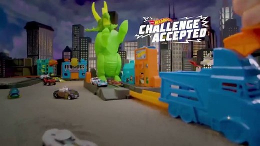 Hot Wheels City Smashin' Triceratops TV Spot, 'Give It all You Got'