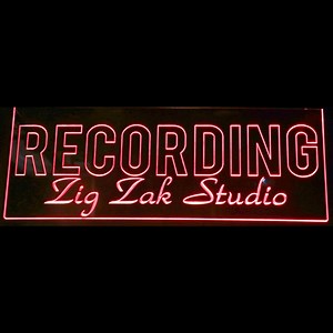 Customizable RECORDING Home Studio LED Lighted Sign Plaque Personalized 18805 Made in USA - Etsy