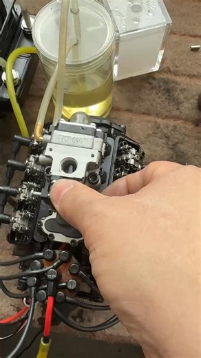 TOYAN V8 Upgrade Completed and Under Testing-EngineDIY#testing #diy #v8 #v8power #v8engine #engine #power #gasengine | Enginediy.com