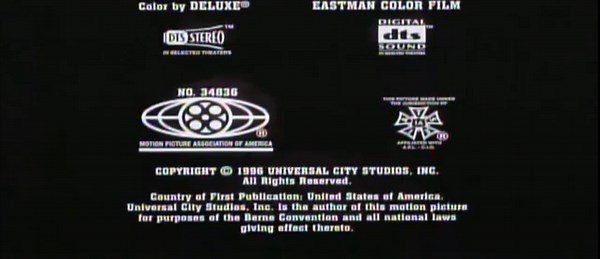 Bulletproof (1996) End Credits (Starz 2024)