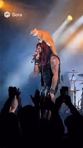 CATS METAL = EPIC • • FOR MORE FOLLOW: @xbreakdownking @xbreakdownqueen @catsandmetal.music @heavymusicmedia @insane_breakdowns @lordofbreakdowns • • #breakdown #deathcore #hardcore #metalcore #metal #heavymetal #tiktok #metaltok | Jay Muller