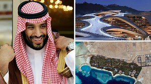 Insane look at world’s first ‘vertical ski village’ in Saudi Arabia