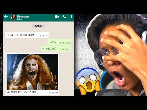 SCARIEST HORROR WHATSAPP CHATS😨
