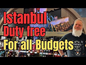 Duty free Istanbul airport 2025 Something for all, whisky shopping.