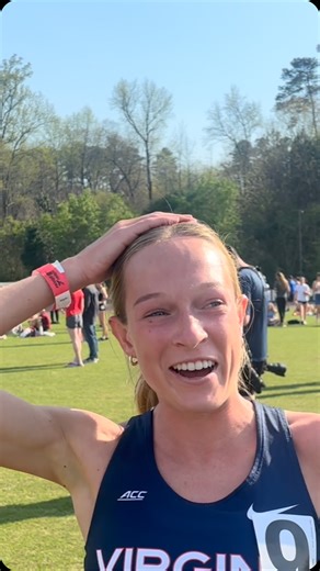 The Stride Report on Instagram: "Margot Appleton of @uvatfcc after breaking the Raleigh Relays 1500m meet record in a NCAA #4 all-time mark of 4:05.68 : @donny_speed_"