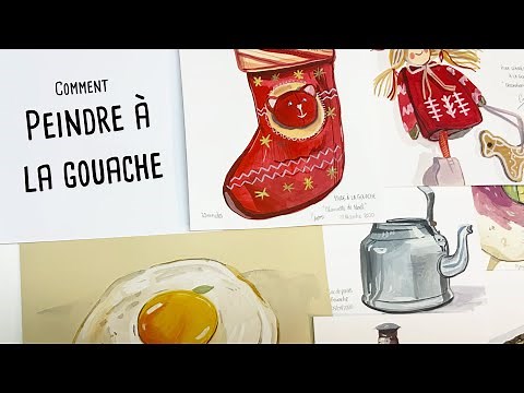 TUTORIEL : Comment peindre à la gouache ?