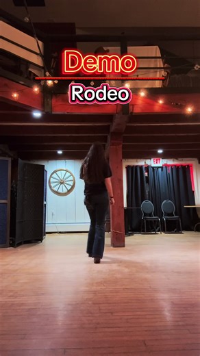 Rodeo Line Dance Tutorial: 32 Counts, 4 Walls