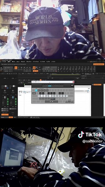 2026年3月31日(火) 21時55分 Cakewalk Sonar Synth1で作曲編曲作業・・っていうか、Webカメラのテスト動画。 OBS Studio(配信・画面録画ソフト)をなかなか使いこなせない・・。 #作曲 #DTM #CakewalkSonar #Synth1 #OBSstudio ＊アパート一人暮らし ＊僕の部屋 ＊独身オジサンの日常 ＊サビキーノ斉藤