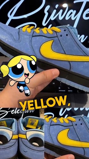 Sneaker Con on Instagram: "The collection of Powerpuff Girls x Nike SB Dunk Low sneakers is said to be launching during the holiday season of 2023 at Nike SB stores, with a broader release on SNKRS expected later. It remains uncertain whether there will be a skate shop-exclusive colorway within this collection."