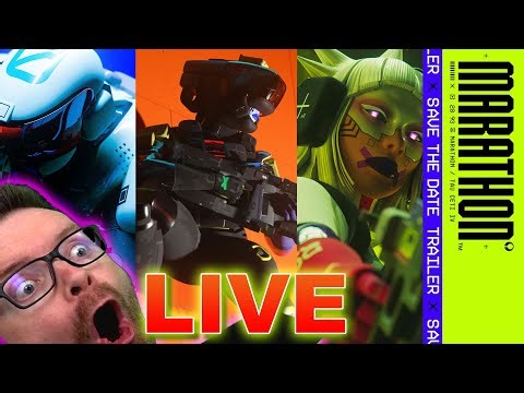 [LIVE] Marathon Gameplay Reveal Trailer Overview Alpha Codes Reaction HYYYPE