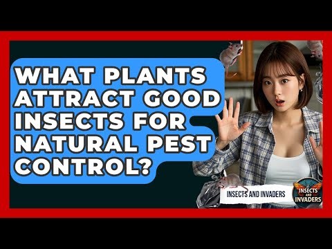 What Plants Attract Good Insects For Natural Pest Control? - Insects and Invaders