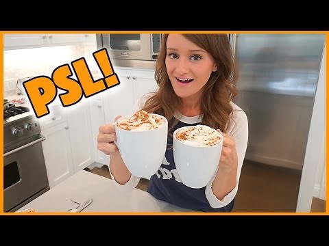 How To Make a PUMPKIN SPICE LATTE!