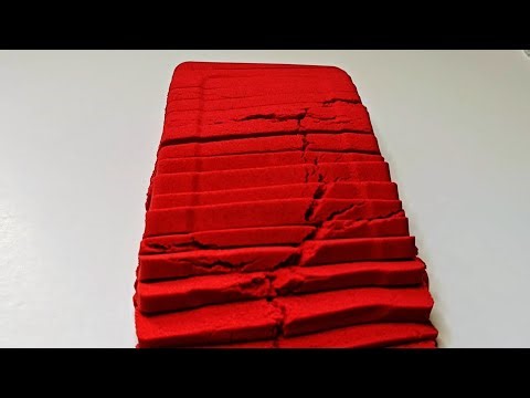 Super Satisfying Kinetic Sand ASMR | Cutting, Pouring & Crunchy Textures