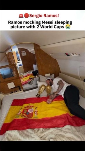 Sergio Ramos mocking messi and Argentina😭☠️#football #sergioramos #messi #argentina #worldcup #viral