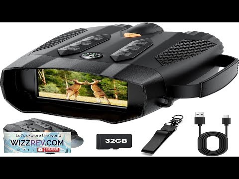 Night Vision Goggles for Adults 4k: Tactical Binoculars with Camera Infrared