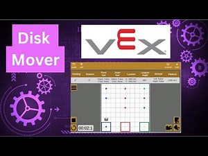 تعلم برمجة الروبوتات :حل مكعب روبيك باستخدام VEXcode VR و ملعب Disk Mover