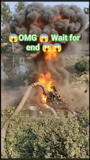 engine blast, OMG 😯#trending #viral #shorts
