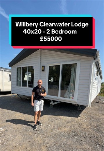 Willerby Clearwater Lodge 40x20 2 Bedroom £55,000