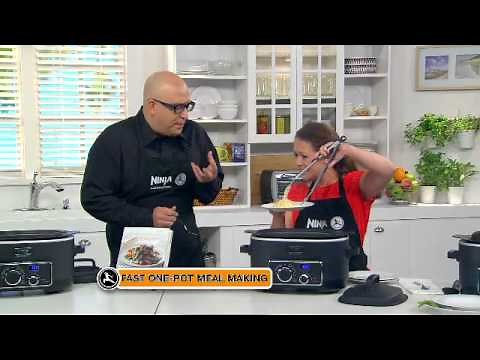 Ninja Cooking System: Shrimp Scampi Recipe