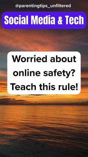The #1 Rule Every Kid Needs to Know Online | Parenting Tips The "Stranger Danger" talk has moved from the playground to the smartphone. 💻 It’s easy for kids to be fooled by a kind message or a shared interest in a game. Share this video with your kids to remind them: Never chat with strangers—no matter how nice they seem. Help them understand that online safety starts with privacy. 🔒 What to teach today: Never share your name or location. Block and report suspicious users. Tell a trusted adult