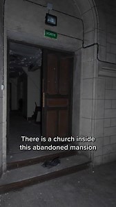 124K views · 4.9K reactions | There’s an entire church inside this abandoned property. #abandoned #urbex #mansion #exploration #haunted | Steve Ronin | Facebook