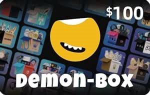 Amazon.com: Demon box Gift Cards - Great value for money -$200 : Videojuegos
