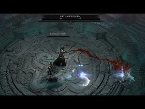 Rathma's Golem defeated - How to defeat Rathma Golem boss - Diablo 4: Lord of Hatred