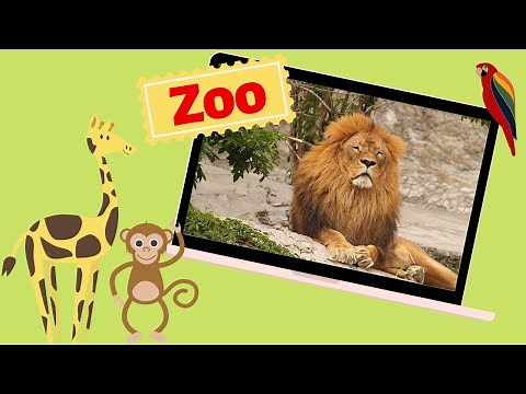Educational Video - Zoo Animals - At the Zoo - English for Kids - Kids Vocabulary