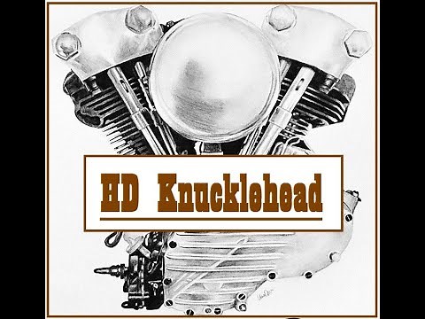 ✊ Harley-Davidson Knucklehead engine sound
