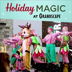 Experience the magic and wonder of the holiday season. ✨ | Grandscape Texas