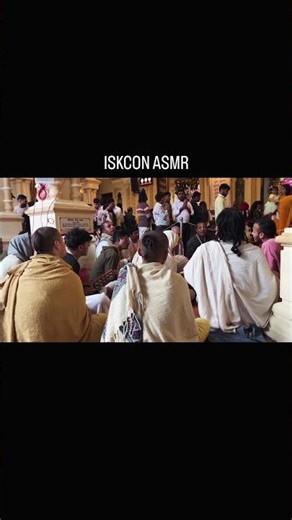 ISCKON Mathura ASMR 😍✨ | Peaceful Temple Vibes You Need 🧘‍♂️