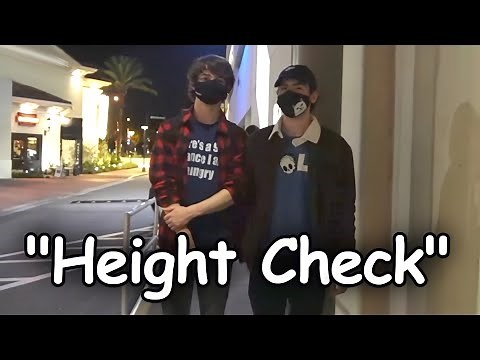 Sapnap and Tubbo Height Check