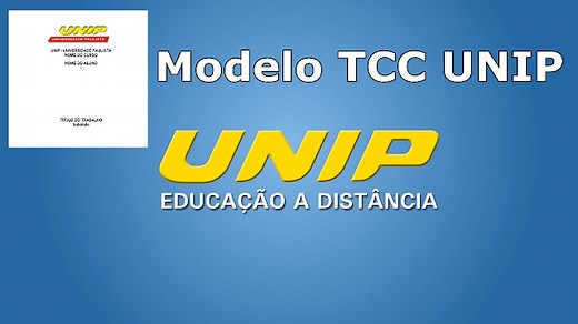 Portfólio EAD: Modelo de TCC e Monografia da UNIP (Universidade Paulista)