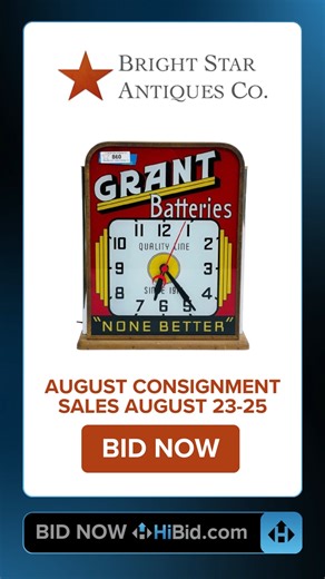 5K views | Bid Here  https://tinyurl.com/yjyfmsna #HiBid #Bid #Auction #HiBidAuctions #Art #Antiques #AntiqueFurniture #AntiqueArt #AntiqueAdvertising #Antique #OnlineAuction #BidNow #BidOnline | HiBid Auctions | Facebook