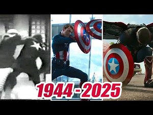 Evolution of CAPTAIN AMERICA fighting |1944-2025