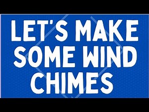 DIY | How to make wind chimes crafting video