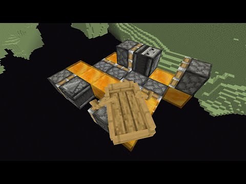 Easy Controlable 2 Way Flying Machine Minecraft BEDROCK (Tutorial)