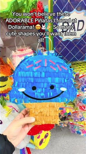 Dollarama has the cutest piñatas ever! treasures!#dollarama #dollaramafinds #pinata #birthday #party