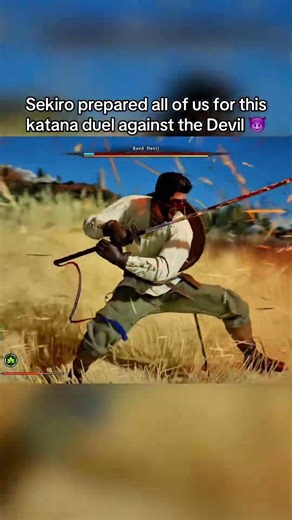 Sekiro prepared us for the Reed Devil Boss 😈