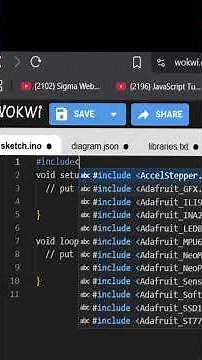 Arduino 16x2 LCD Tutorial (Wokwi Simulator) ⚡ #electronics
