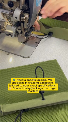 Aokingbagfactory on Instagram: "🎒 Need a Custom Backpack? We specialize in creating backpacks tailored to your exact specifications! Whether it’s for school, travel, or adventure, we’ve got you covered. 🌟 📩 Contact us at: daisy@aoking.com to get started on your unique design today! #CustomBackpack #BackpackDesign #Aoking #TravelEssentials #AdventureAwaits #DaisyDesigns #tailoredtoyou #fypage✨"