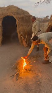 66 reactions |  Learn the Ancient Art of Making Fire with Bushman...