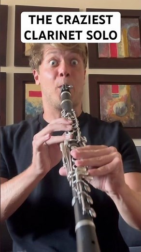 The Craziest Clarinet Solo in the World! | Rhapsody in Blue - G. Gershwin (Glissando) #clarinet