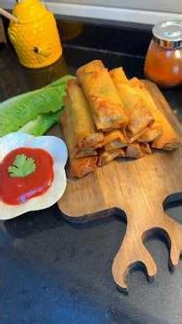 chicken Spring roll Ramadan Special #ramadanrecipes #iftarideas #springrollrecipe #shorts #iftar