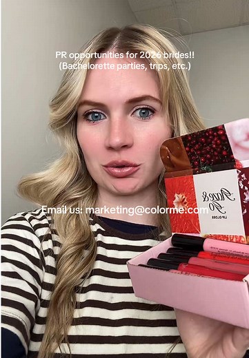 2026 Brides: Bachelorette PR from Color Me Beautiful