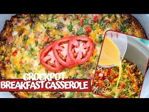 Easy Crockpot Breakfast Casserole (Ninja Foodi)